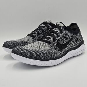 Nike Free Run Flyknit 2018 942839-101 Women's Size 8 Running Sneakers